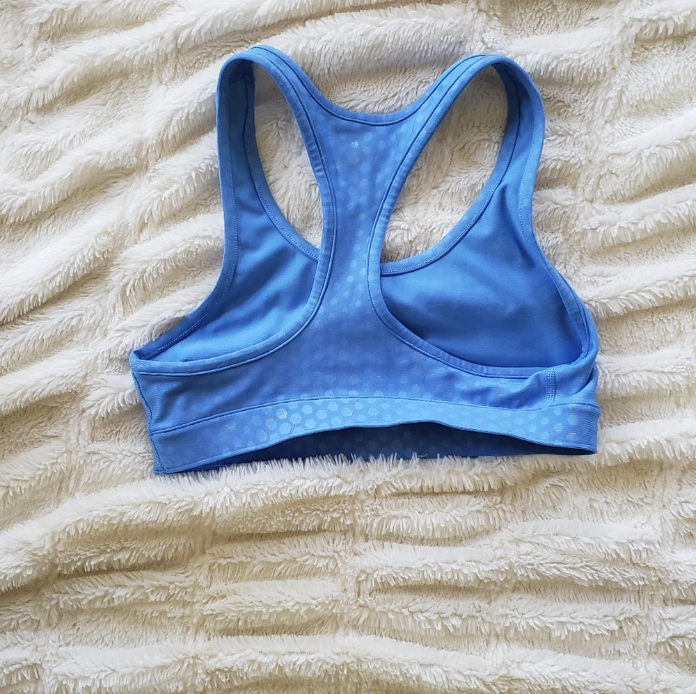 Sports Bra XS under Armour blue reverseable see photo of wear